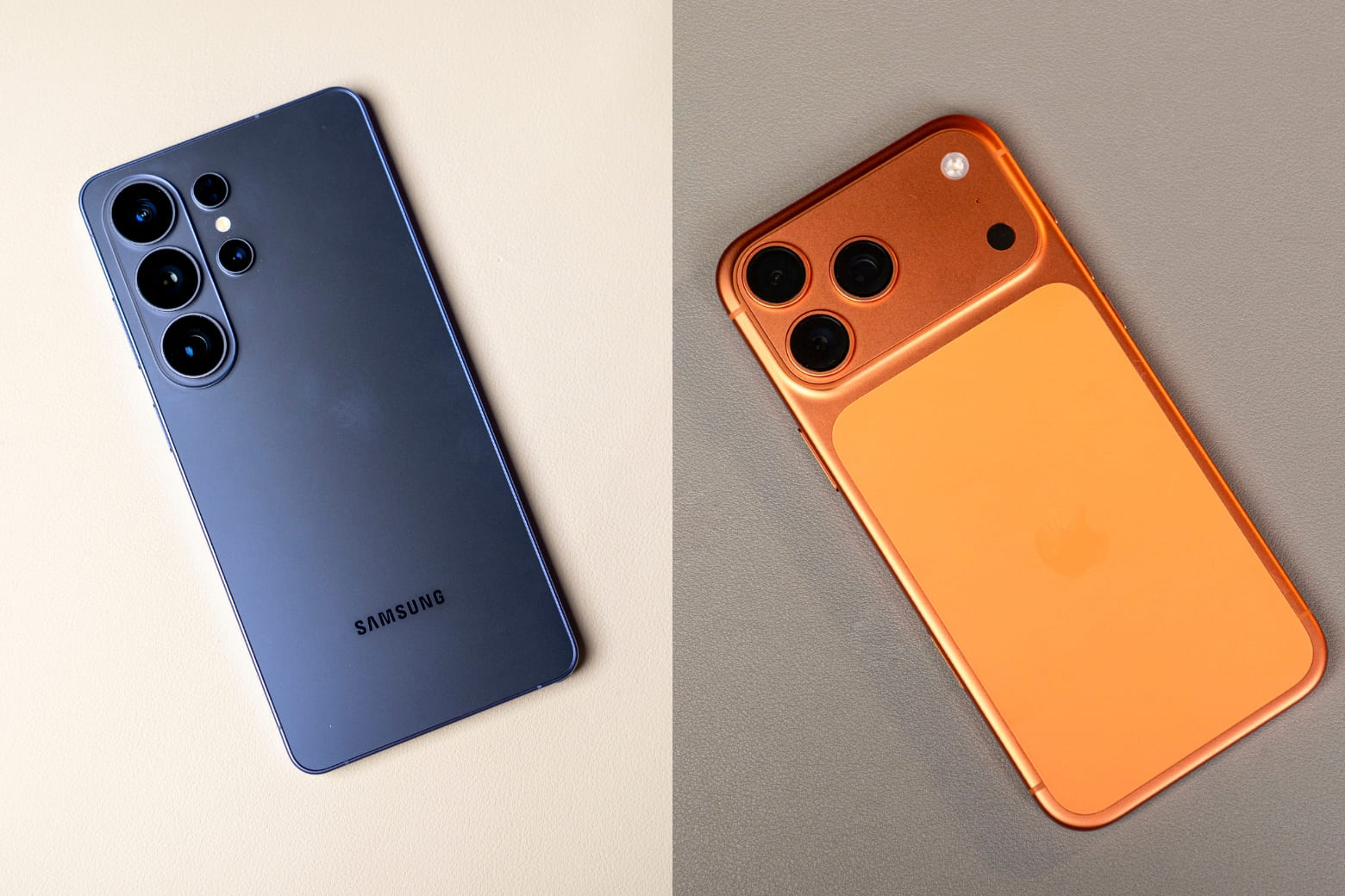 So sánh Samsung Galaxy S26 Ultra vs iPhone 17 Pro Max chi tiết 9 So sánh thiết kế