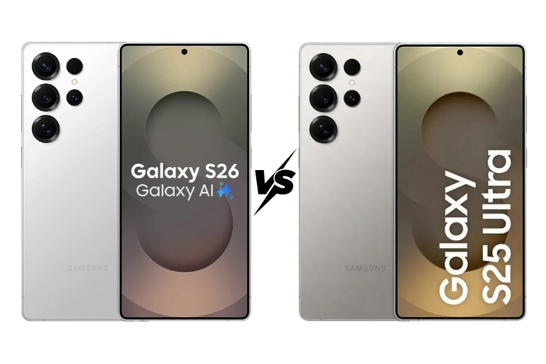 So sánh giá Galaxy S26 Ultra với Galaxy S25 Ultra bản 256GB