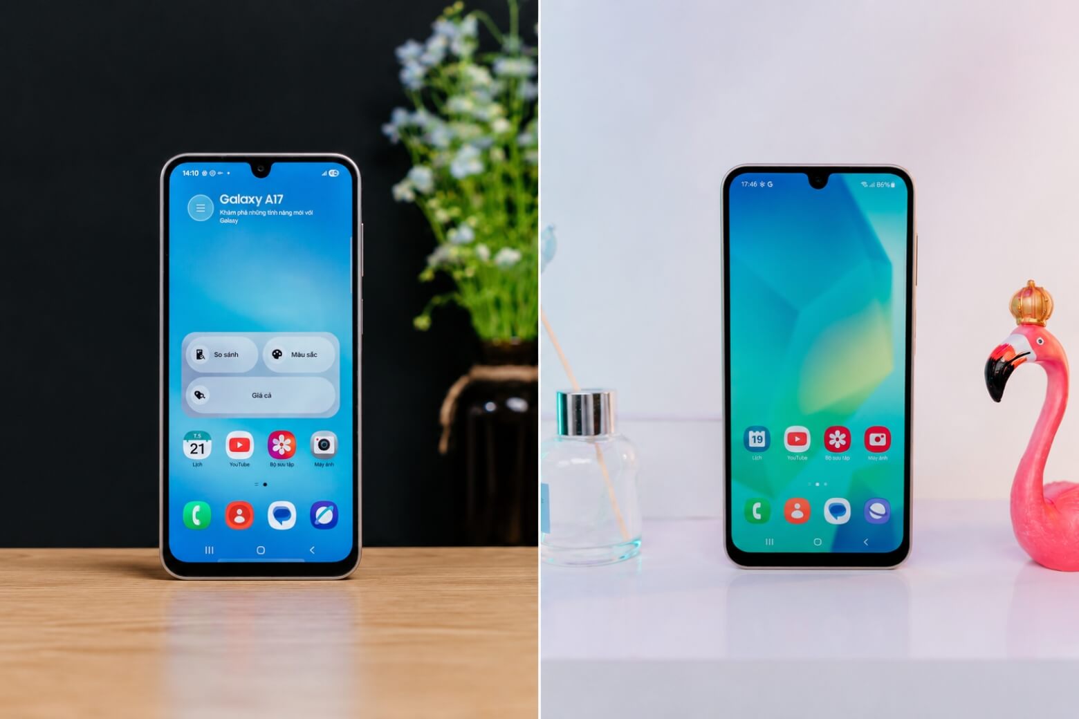 So sánh Samsung Galaxy A17 5G và A16 5G chi tiết: Lựa chọn nào tốt hơn? 10 So sánh Samsung Galaxy A17 và A16 về màn hình