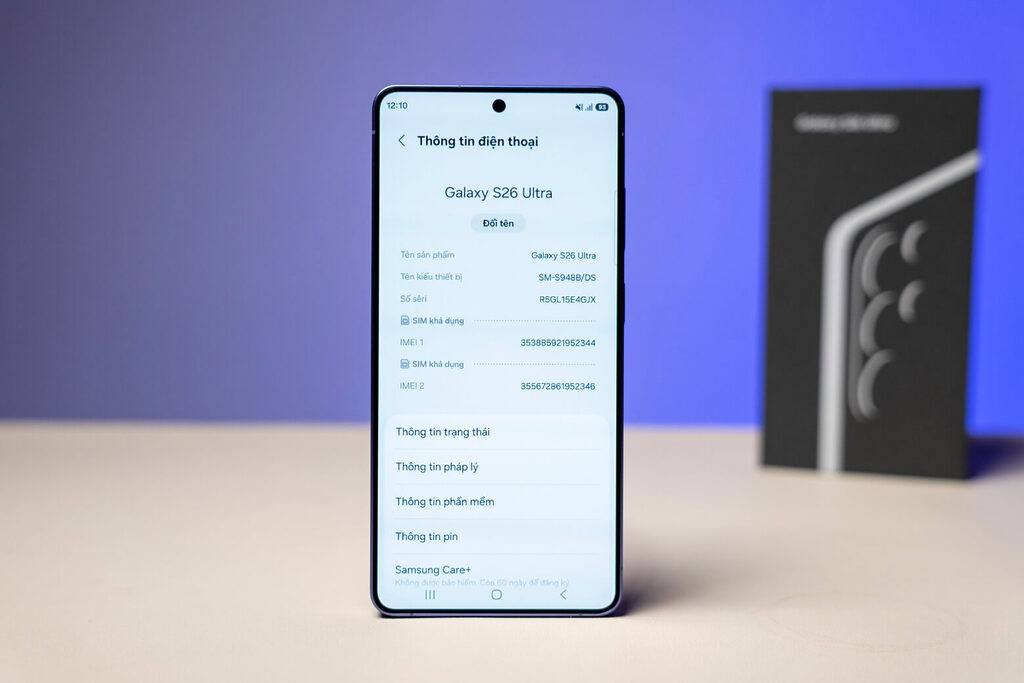 Samsung Galaxy S26 Ultra: flagship toàn diện với camera đêm sắc nét, màn hình siêu sáng, hiệu năng mạnh, Privacy Display, nhẹ 214g.
