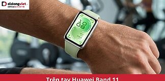 trên tay Huawei Band 11