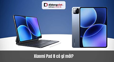 Xiaomi Pad 8 có gì mới? Snapdragon 8s, Pin 9200mAh, đủ dùng 2 ngày liền