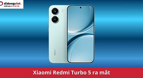 Xiaomi Redmi Turbo 5 ra mắt: Pin silicon 7560mAh, chuẩn IP69K, định nghĩa lại “quái vật” tầm trung Xiaomi Redmi Turbo 5 ra mắt