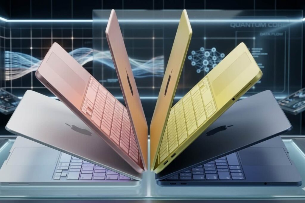 MacBook Neo có mấy màu? 4 Màu Sắc Sang Trọng - Chọn Màu Nào? 8 MacBook Neo 2026 có 4 màu sắc độc đáo: Bạc kinh điển, Hồng Phớt nữ tính, Vàng Citrus năng động, và Xanh Indigo sang trọng