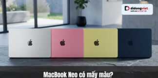 MacBook Neo có mấy màu? Bộ sưu tập đầy đủ từ Bạc đến Xanh Indigo
