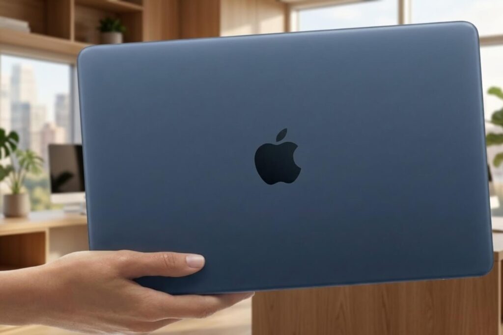 MacBook Neo có mấy màu? 4 Màu Sắc Sang Trọng - Chọn Màu Nào? 12 Xanh Indigo MacBook Neo 2026 là màu sắc hiện đại nhất với chiều sâu và sang trọng, thay đổi sắc độ theo ánh sáng