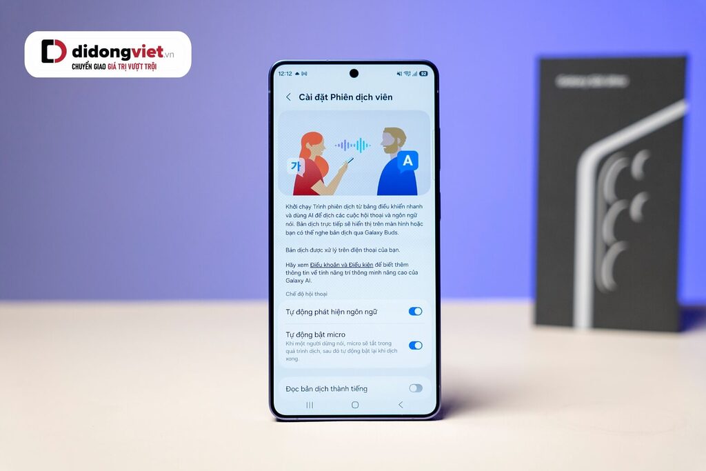 AI trên Samsung S26 Ultra có gì mới? Công nghệ với Privacy Display đỉnh cao, tạo ảnh thế hệ mới 18 S26 Ultra tích hợp Live Translate dịch thời gian thực 22 ngôn ngữ