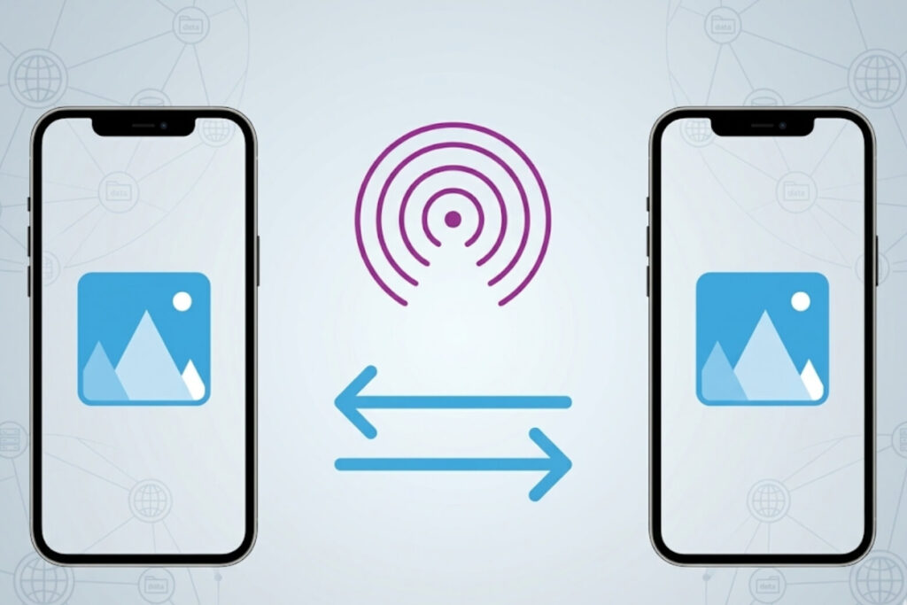 AirDrop là gì? Hướng dẫn chia sẻ dữ liệu siêu tốc trên iPhone 9 AirDrop – chia sẻ ảnh và video chất lượng gốc chỉ trong vài giây, không cần cáp hay mạng.