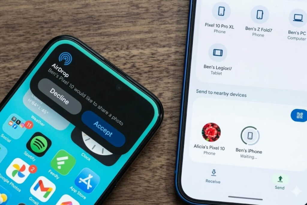 AirDrop là gì? Hướng dẫn chia sẻ dữ liệu siêu tốc trên iPhone 10 AirDrop truyền tệp trực tiếp giữa thiết bị Apple qua Bluetooth và Wi-Fi, không cần internet