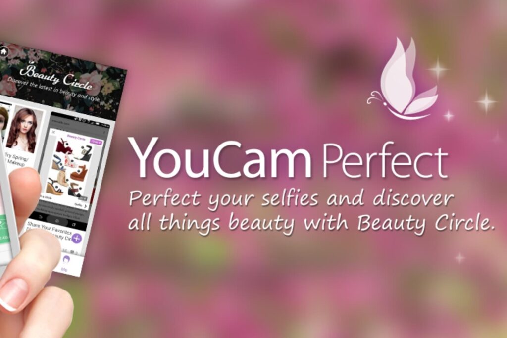 24 App chụp ảnh đẹp iPhone miễn phí, rõ nét không nên bỏ qua 46 YouCam Perfect là ứng dụng chỉnh sửa selfie mạnh mẽ với công cụ làm đẹp AI