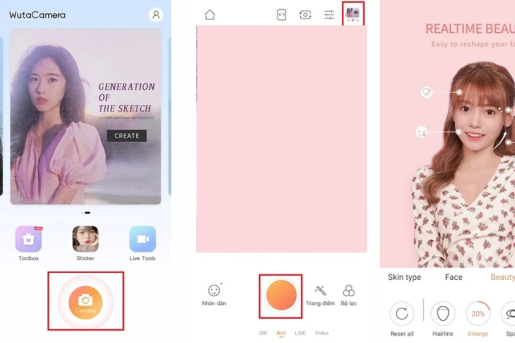 24 App chụp ảnh đẹp iPhone miễn phí, rõ nét không nên bỏ qua 30 Wuta — app chụp ảnh đẹp iPhone với 200 triệu người dùng, tạo avatar 3D và tính năng LivePush webcam làm đẹp thời gian thực.