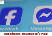 bong bóng chat messenger trên iphone
