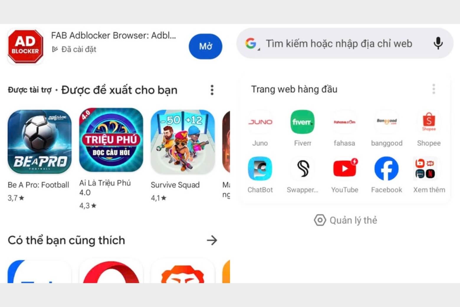 Cách chặn quảng cáo trên điện thoại OPPO đơn giản, dễ áp dụng 23 cách chặn quảng cáo trên điện thoại OPPO bằng Adblock Browser