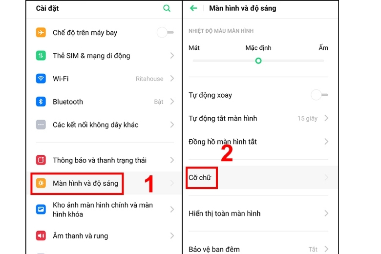 Cách chỉnh cỡ chữ trên điện thoại Android và iPhone đơn giản nhất 16 Cách chỉnh cỡ chữ trên OPPO