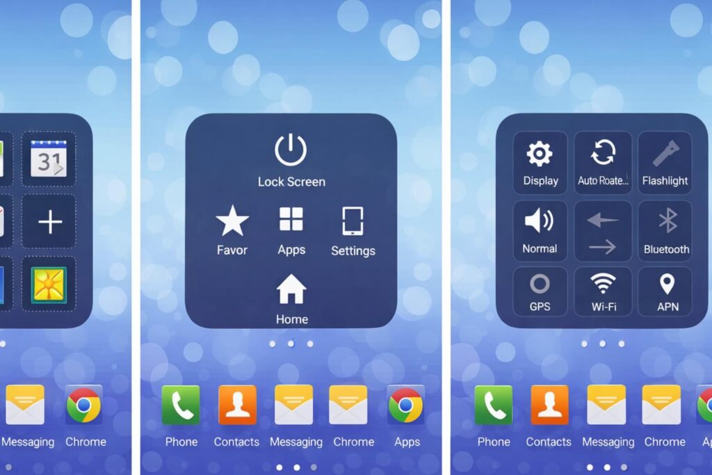 Nhấn nút nguồn + nút Home là cách chụp màn hình cho Samsung Galaxy đời cũ có nút Home vật lý.