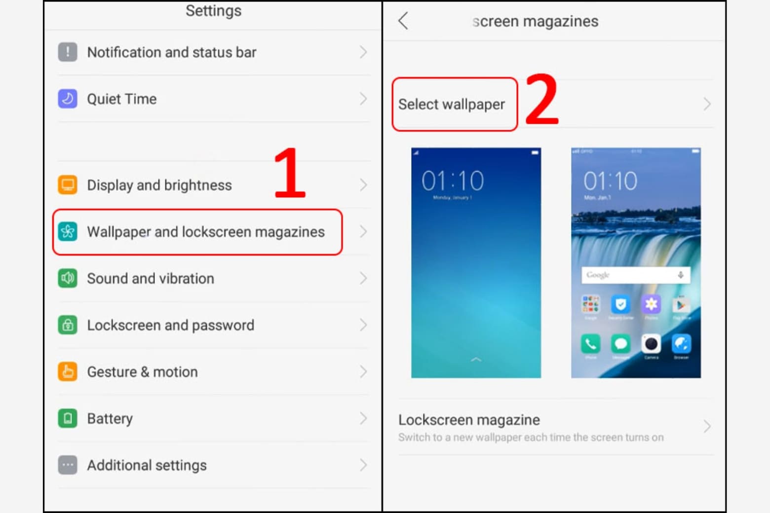 Cách đổi hình nền điện thoại iPhone và Android chỉ vài bước 13 Hướng dẫn đổi hình nền điện thoại Vivo