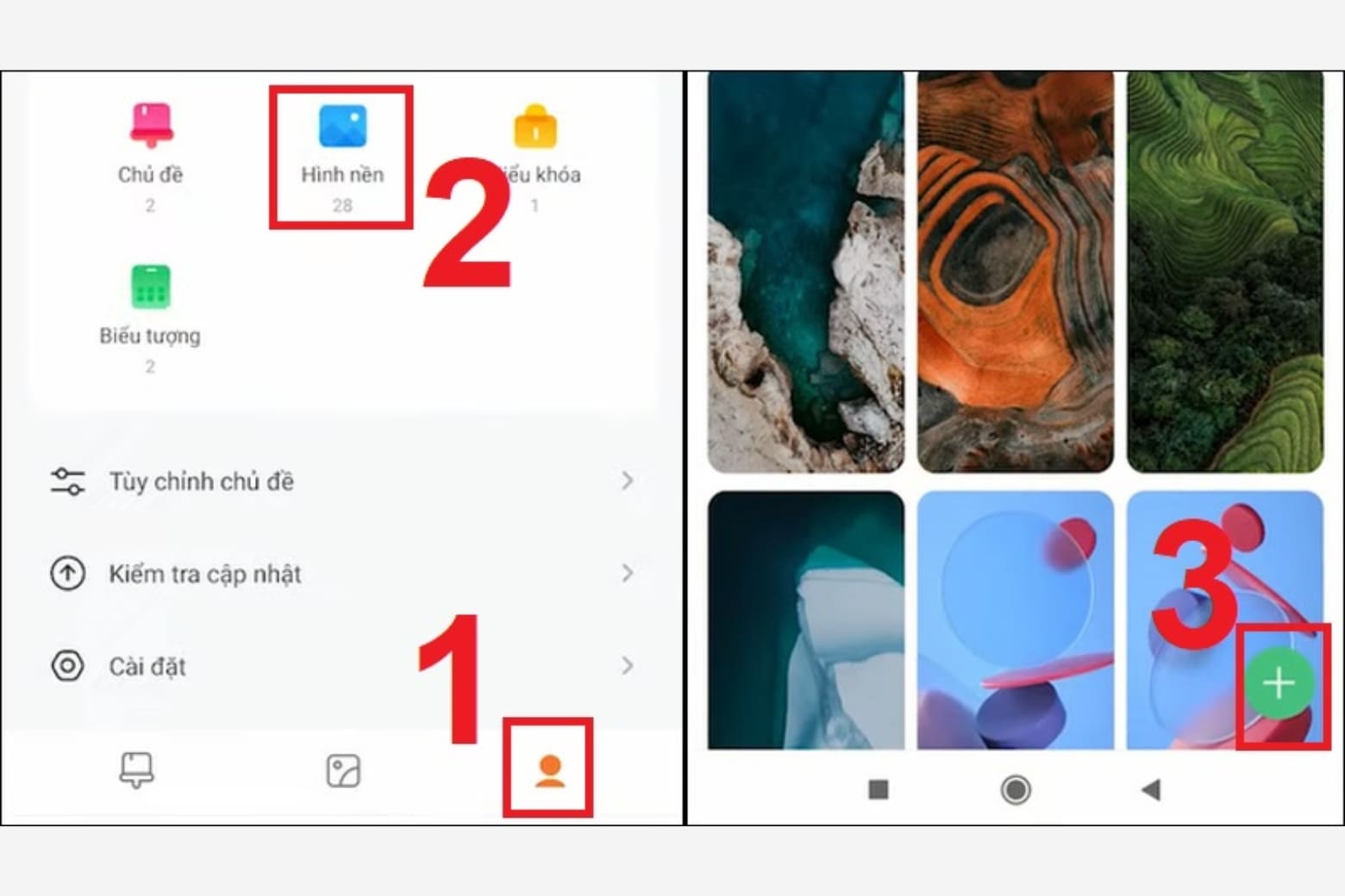 Cách đổi hình nền điện thoại iPhone và Android chỉ vài bước 14 Hướng dẫn đổi hình nền điện thoại Xiaomi