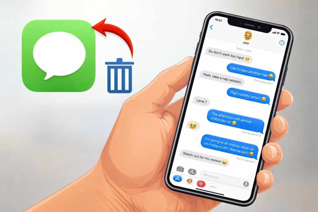 Cách khôi phục tin nhắn SMS trên điện thoại- Phương pháp đơn giản cho iPhone/Android 24 Phần mềm khôi phục bên thứ ba—giải pháp cuối cùng có rủi ro, chỉ tải từ website chính thức + ngừng dùng máy ngay.