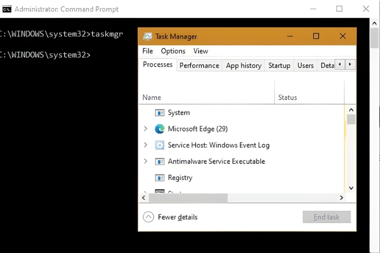 9 Cách mở cửa sổ CMD (Command Prompt) trên Windows cực nhanh và đơn giản 18 Mở CMD trực tiếp từ đường dẫn System32