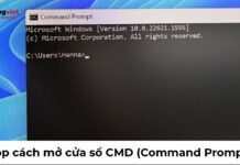 9 Cách mở cửa sổ CMD (Command Prompt) trên Windows cực nhanh và đơn giản cách mở cửa sổ cmd