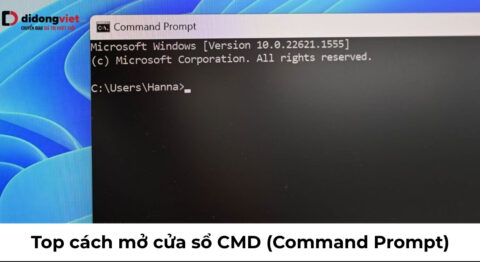 9 Cách mở cửa sổ CMD (Command Prompt) trên Windows cực nhanh và đơn giản cách mở cửa sổ cmd