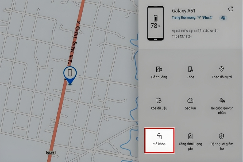5 Cách mở khóa nhanh nhất khi quên mật khẩu điện thoại Samsung? 14 Mở khóa Samsung bằng Find My Mobile