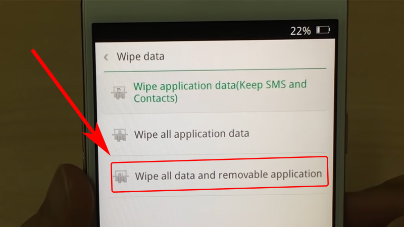 Cách reset điện thoại Oppo