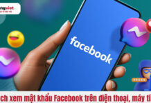 cách xem mật khẩu facebook trên điện thoại