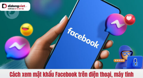 cách xem mật khẩu facebook trên điện thoại