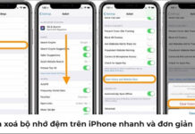 Cách xoá bộ nhớ đệm trên iPhone nhanh và đơn giản nhất 2026 Cách xoá bộ nhớ đệm trên iPhone