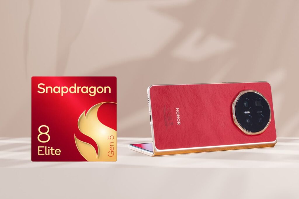 Cấu hình Honor Magic V6: Siêu phẩm gập với Snapdragon 8 Elite Gen 5 và camera zoom 3x 12 Honor Magic V6 trang bị Snapdragon 8 Elite Gen 5 với hiệu năng xử lý vượt trội, GPU Adreno 840 cho gaming mượt mà