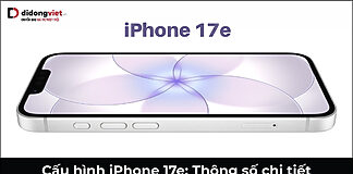 Cấu hình iPhone 17e