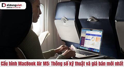 thông số cấu hình MacBook Air M5