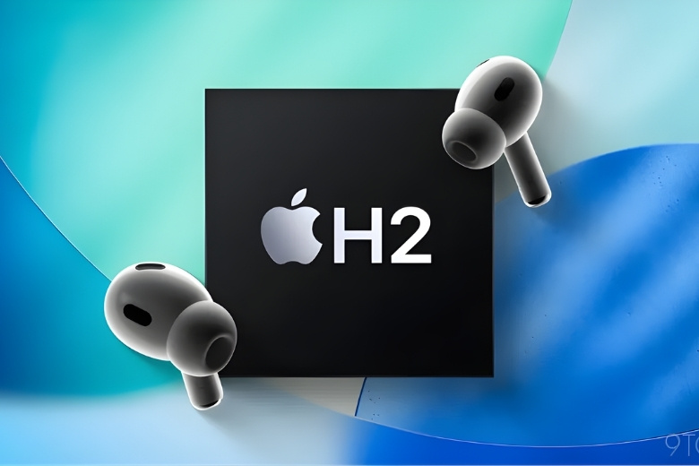 Chip H2 trên Apple AirPods Max 2 (2026): Chống ồn gấp 2 lần, hỗ trợ AI 6 Chip H2 trên Apple AirPods Max 2 (2026)