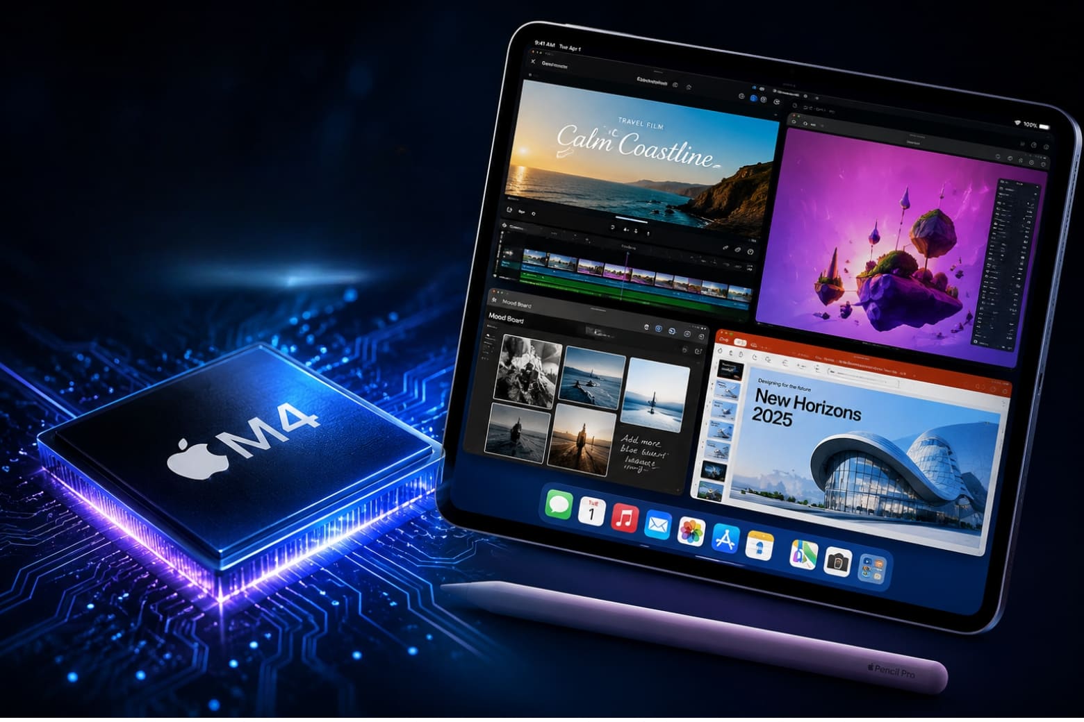 Sức mạnh vi xử lý Apple M4: Cấu hình dư thừa hay khoản đầu tư đường dài?