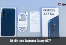 Có nên mua Samsung Galaxy A57? Thiết kế siêu mỏng, AI đẳng cấp, bền nhất phân khúc A Series Có nên mua Samsung Galaxy A57? Thiết kế siêu mỏng, AI đẳng cấp, bền nhất phân khúc A Series
