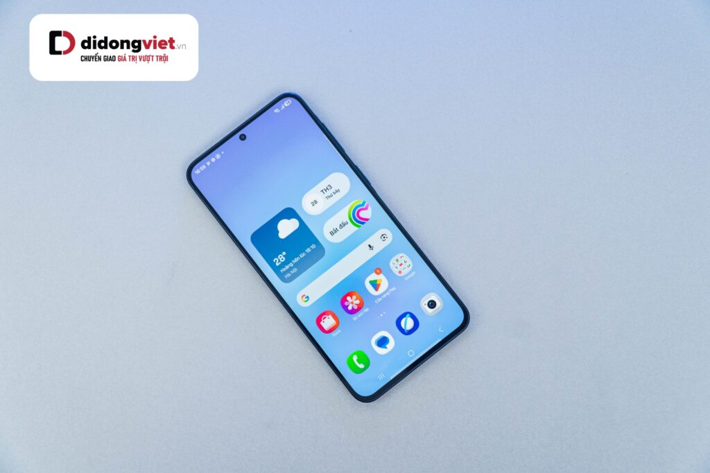 Có nên mua Samsung Galaxy A57? Thiết kế siêu mỏng, AI đẳng cấp, bền nhất phân khúc A Series 16 Màn hình Galaxy A57 nổi bật với độ sáng cao, màu sắc rực rỡ và trải nghiệm mượt mà.