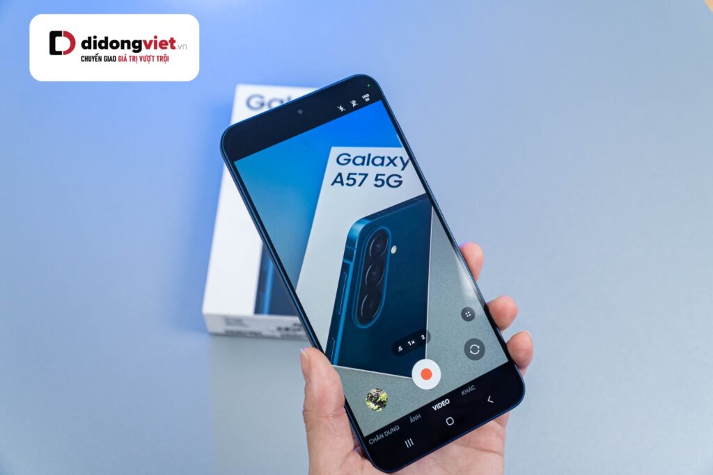 Có nên mua Samsung Galaxy A57? Thiết kế siêu mỏng, AI đẳng cấp, bền nhất phân khúc A Series 19 Galaxy A57 sở hữu hệ thống camera linh hoạt, cho ảnh rõ nét và chụp đẹp trong mọi điều kiện.
