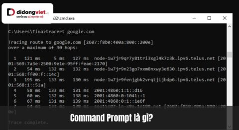 Command Prompt là gì? Cách mở và các lệnh CMD cứu hộ Laptop tại nhà Command Prompt là gì? Cách mở và các lệnh CMD cứu hộ Laptop tại nhà