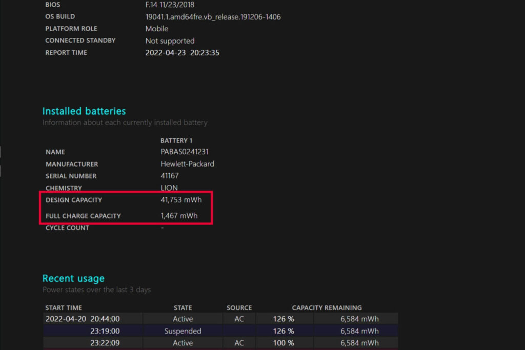 Command Prompt là gì? Cách mở và các lệnh CMD cứu hộ Laptop tại nhà 13 Bạn có thể dùng lệnh powercfg /batteryreport trong CMD để tạo báo cáo và kiểm tra độ chai pin laptop.