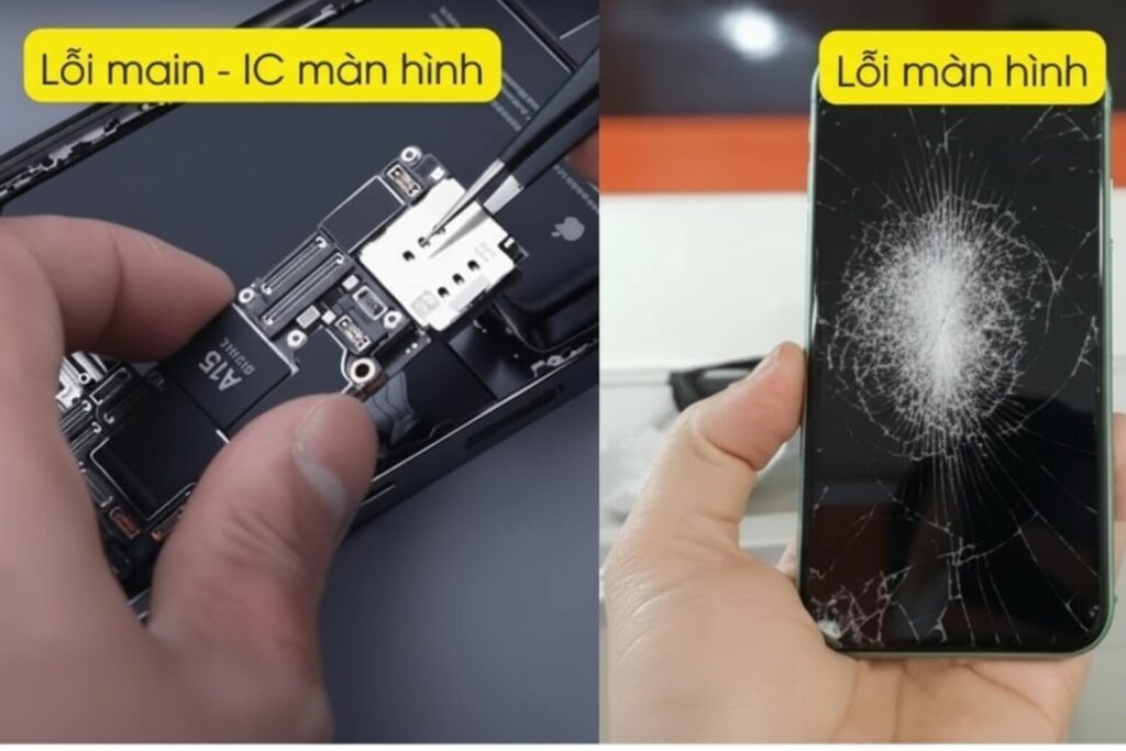 Ic Màn Hình Hoặc Nguồn Điện Không Ổn Định (Như Sạc Kém Chất Lượng) Có Thể Gây Cháy Màn Hình Hoặc Mất Hiển Thị.