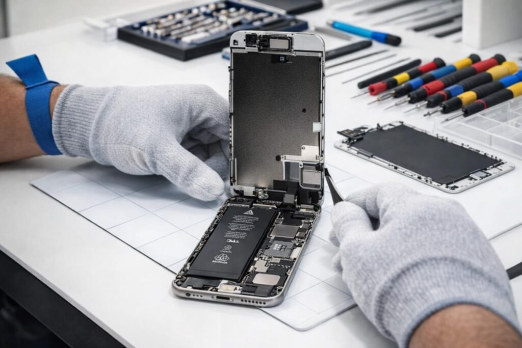 Điện thoại tự nhiên tắt nguồn mở không lên - Nguyên nhân và cách khắc phục hiệu quả 16 Máy rung nhưng màn hình tối — lỗi hệ thống hiển thị, mang trung tâm bảo hành kiểm tra cáp/tấm nền/IC.