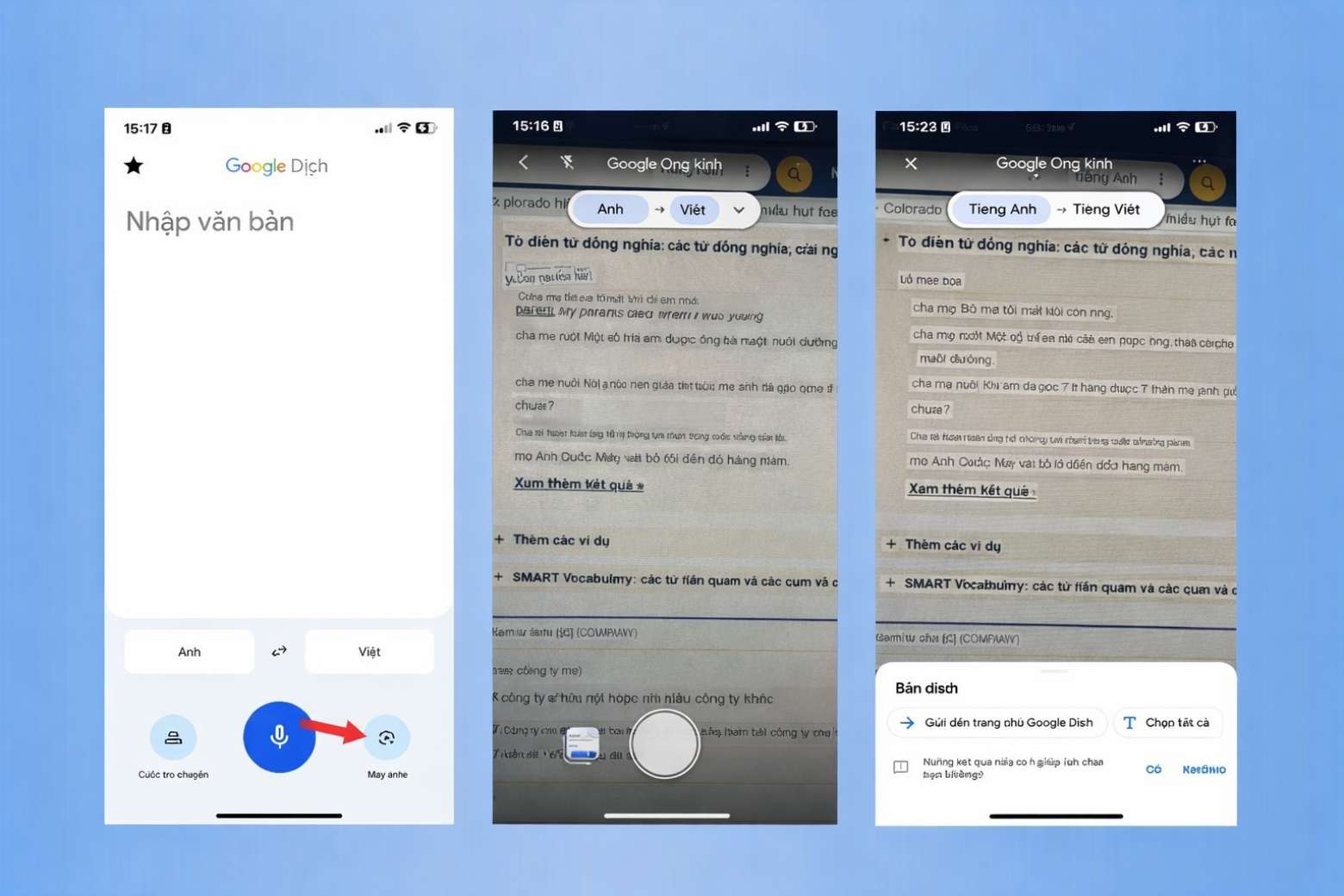 google dịch hình ảnh trên iphone đạt độ chính xác cao