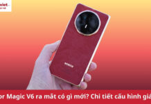 Honor Magic V6 ra mắt: Chi tiết thiết kế, cấu hình và camera Honor Magic V6 ra mắt