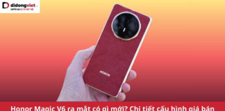 Honor Magic V6 ra mắt