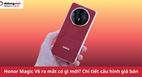 Honor Magic V6 ra mắt: Chi tiết thiết kế, cấu hình và camera Honor Magic V6 ra mắt