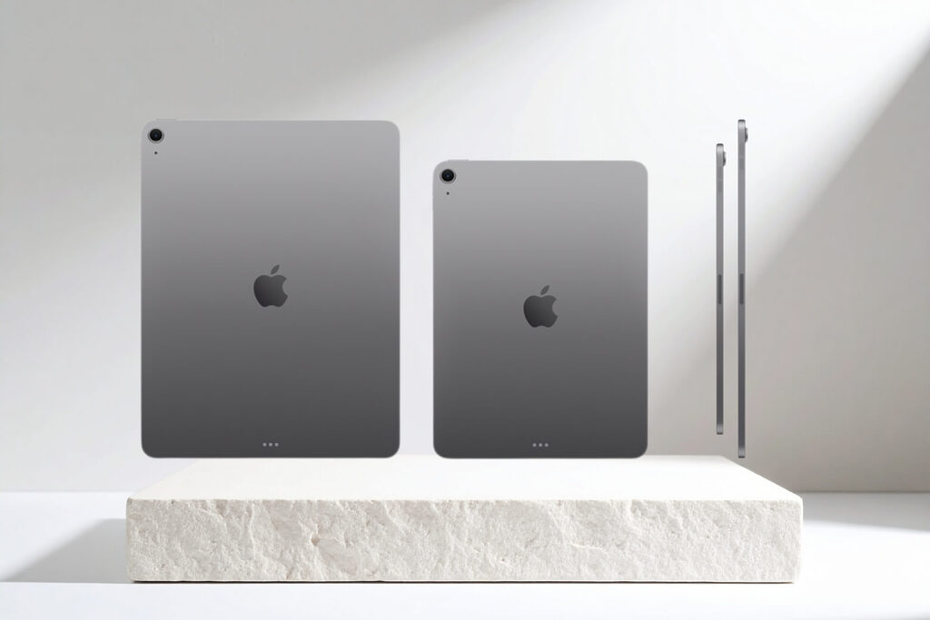 iPad Air M4 có 2 phiên bản là 11 inch và 13 inch, bạn cần chọn đúng tùy theo nhu cầu sử dụng.