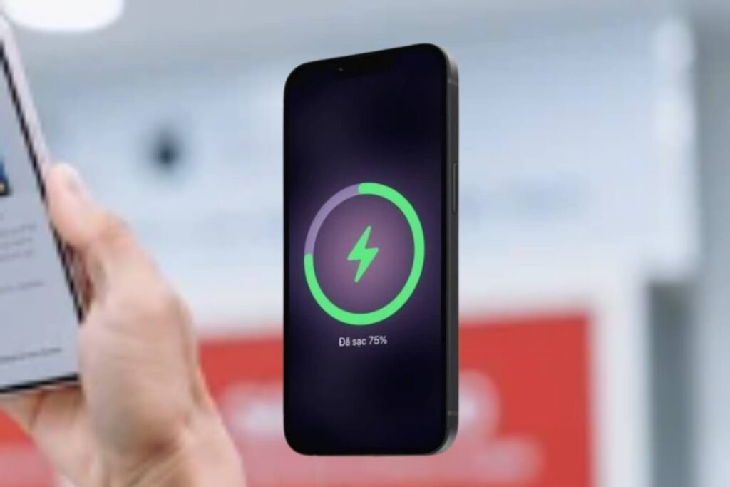 iPhone 17e giá bao nhiêu? Bảng giá chính thức 2026 tại Di Động Việt 19 iPhone 17e pin 26 giờ và sạc nhanh 50% trong 30 phút — đồng hành bạn suốt ngày dài không lo hết pin.