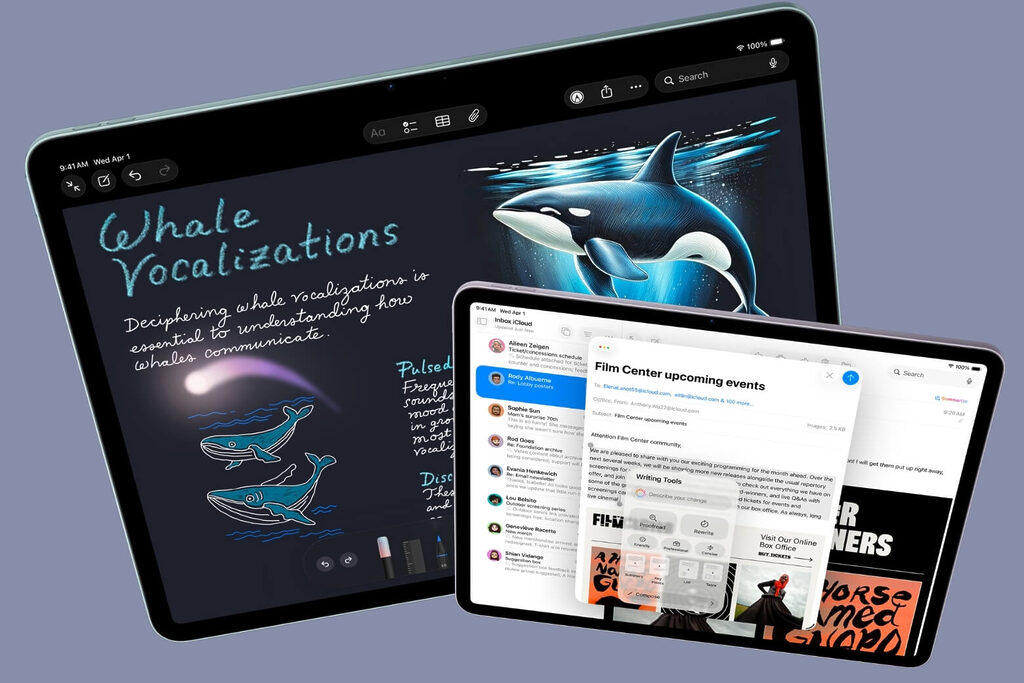 iPad Air M4 có gì mới? Cấu hình chi tiết và giá bán chính thức 8 iPad Air M4 có gì mới? - Chip Apple M4, 12GB RAM