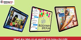 iPad Air M4 có gì mới?